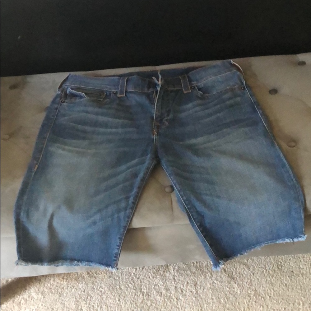 True Religion Jean Shorts